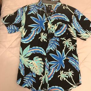 Vans PIT STOP FLORAL SS BUTTONDOWN SHIRT